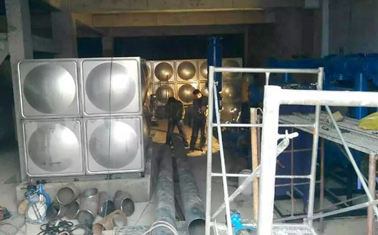 鐵嶺市不銹鋼焊接水箱